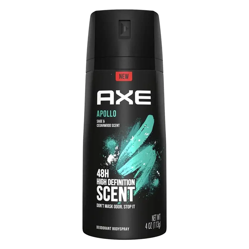 Consistent AXE Body Spray for Men Apollo 4 oz Pack of 8 Healthy