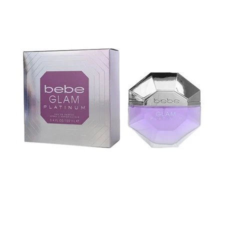 Premium Bebe Glam Platinum FOR WOMEN by Bebe - 3.4 oz EDP Spray Modern