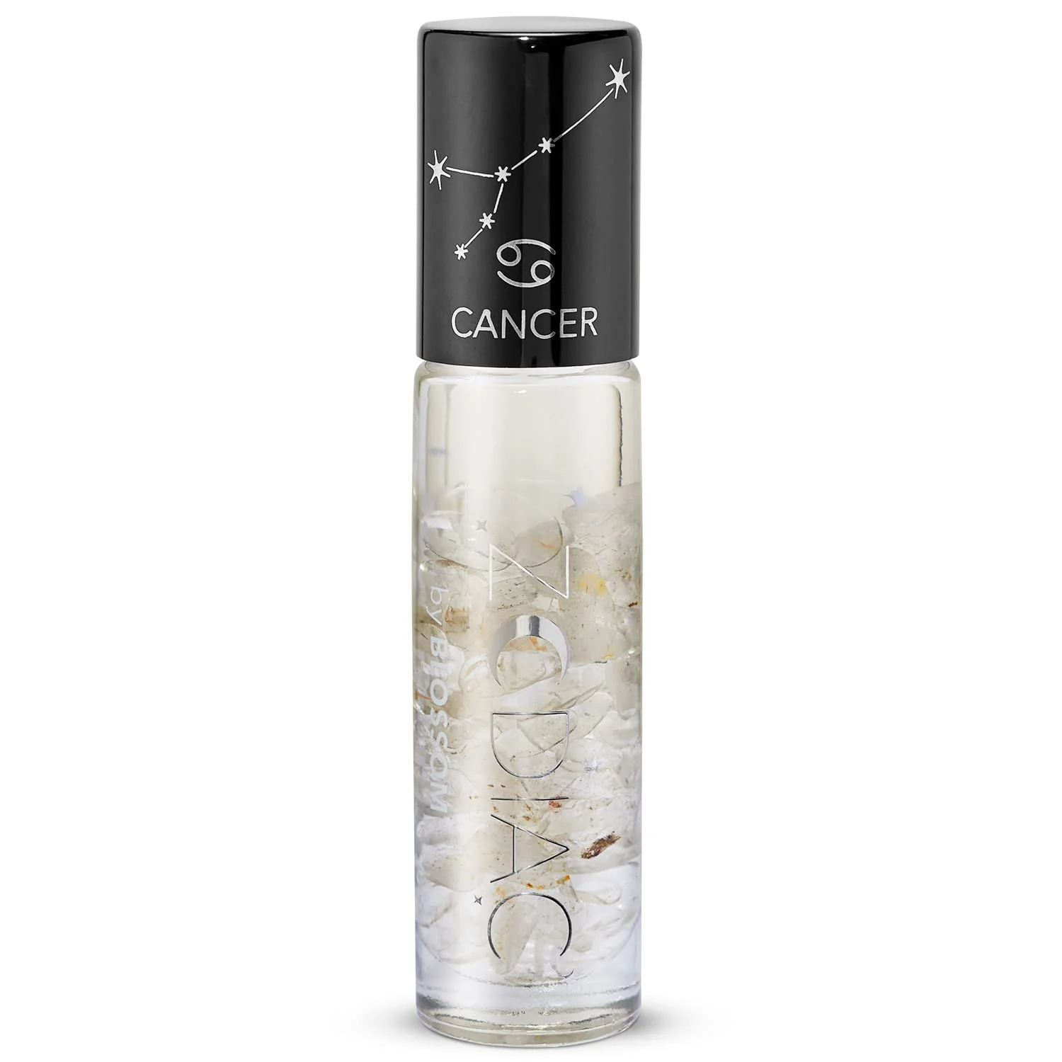 Healthy Blossom Lip Gloss Zodiac Sign Vanilla Scented Roll-On Lip Gloss Moisturizing Hydrating with Zodiac Crystals Made in USA 0.20oz Cancer Stylish