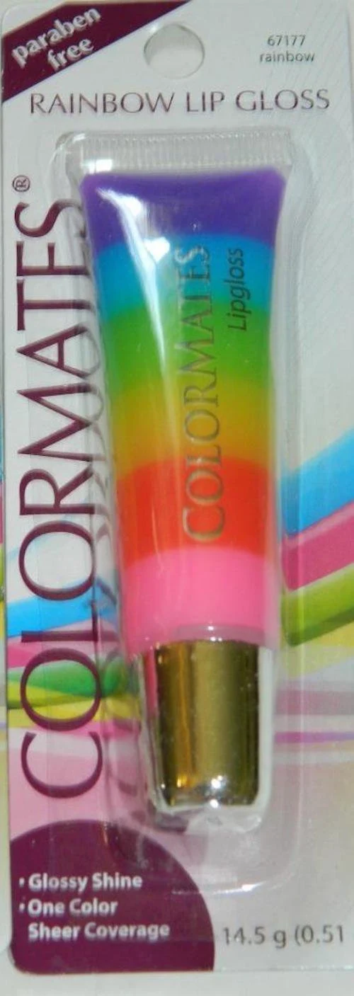 Fast Colormates Rainbow Lip Gloss Moisturizer Genuine
