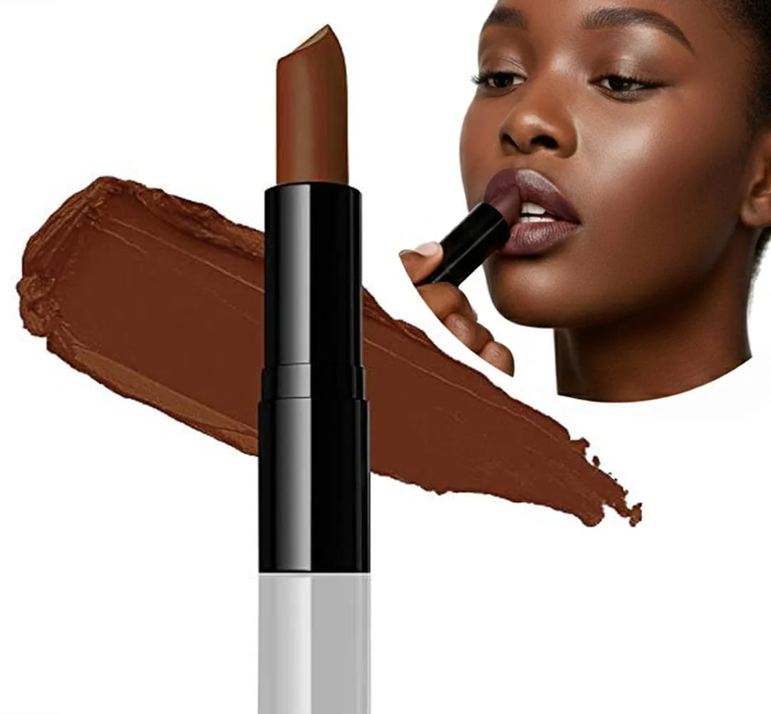 Fine Flori Roberts Luxury Lipstick Vibrant Lip Makeup for Women of Color or Deeper Skin Tones Demi-Matte Texture Hydrates and Conditions Lips Stylish