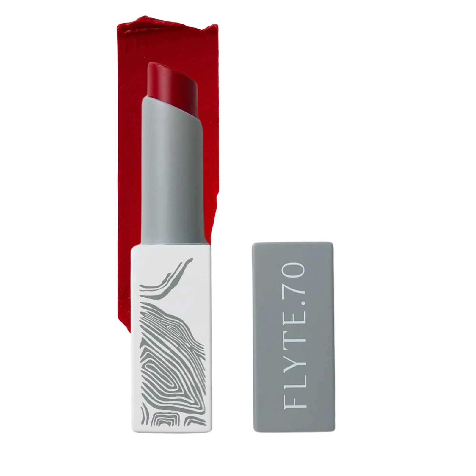 Recyclable FLYTE.70 Lip Blot Red Matte Lipstick Chic Semi Transparent Soft Matte Gentled Lip Stain Look Velvety Buildable Lightweight Blotted Face Makeup Relaxed