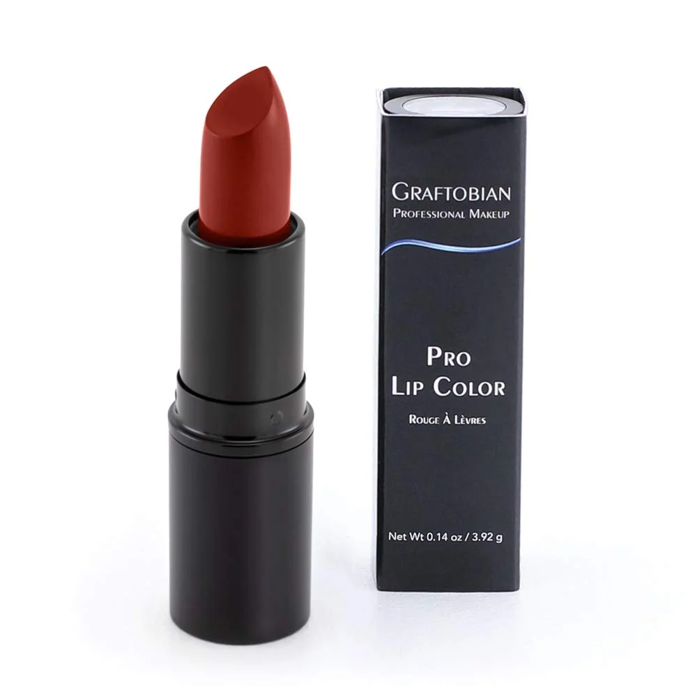 Sophisticated Graftobian Professional Color Lipstick - Ultra Long-Wearing Comfortable Texture Full Range of HD Shades For All Skin Tones and Undertones Velvety Verified