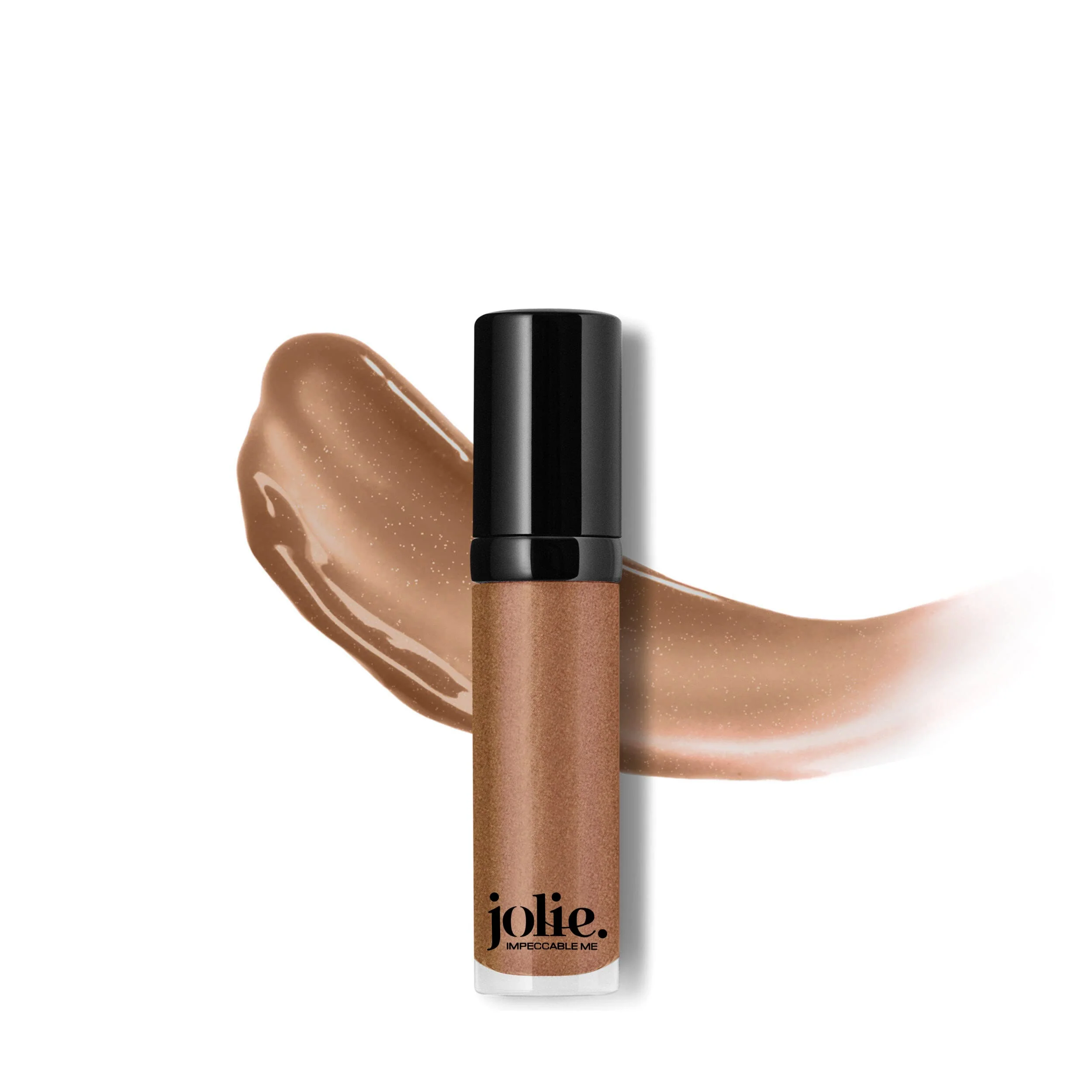 Clean Jolie Super Hydrating Luxury Lip Gloss - Intense pigment W Superior Shine Cacao