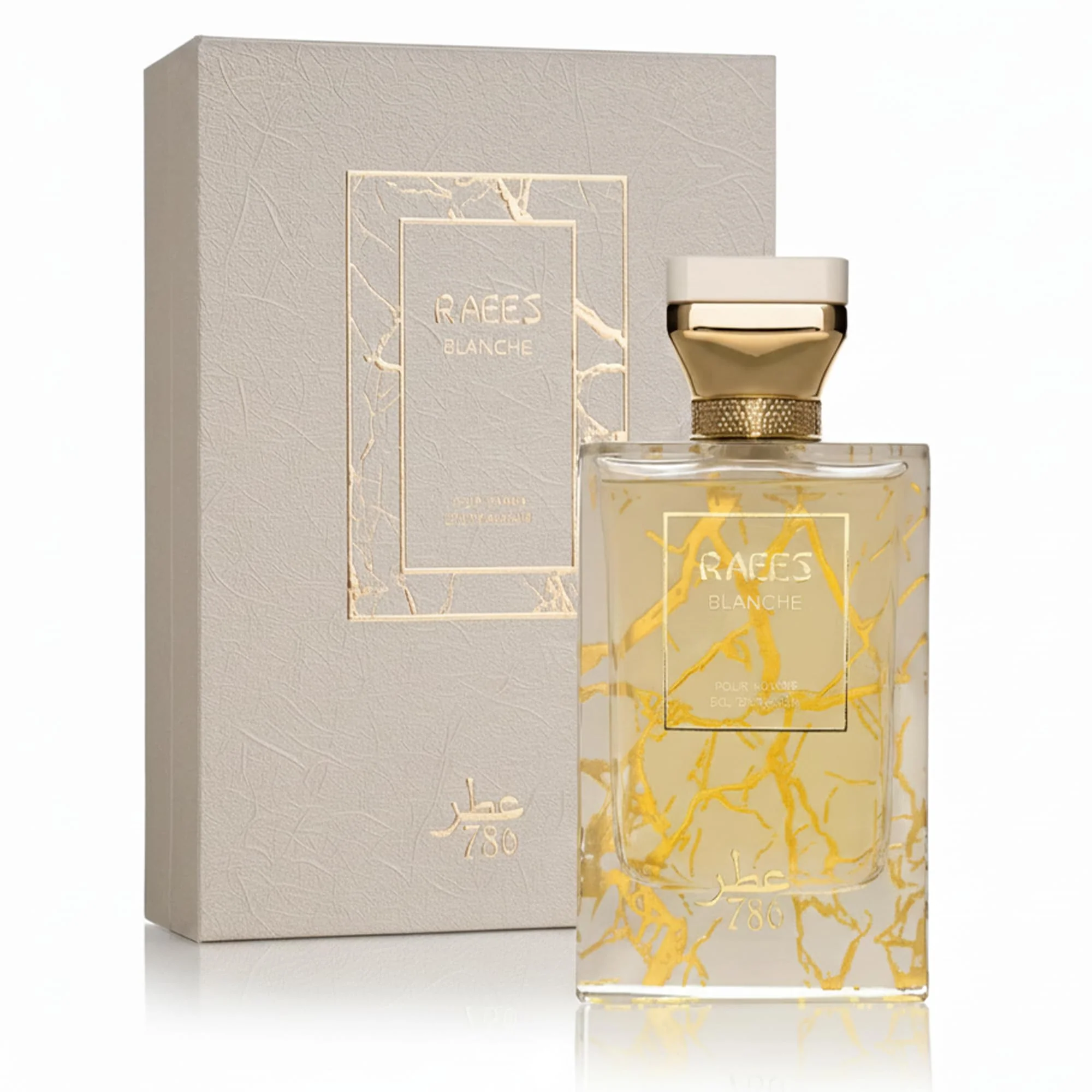 User-Friendly Jo Milano Raees Blanche Eau De Parfum Spray 3.4 oz 100ml Almond Vanilla Sweet Fruity Fresh Powdery Scent Long Lasting Fragrance for Men Exclusive