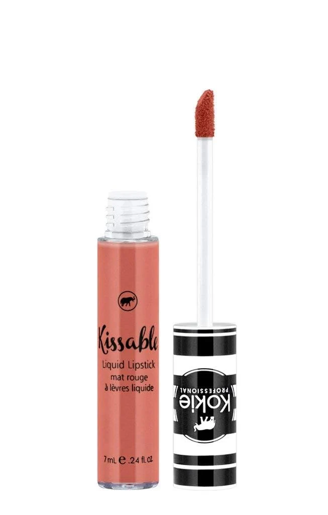 Functional Kokie Cosmetics Kissable Matte Lip Gloss Champagne Problems Fast