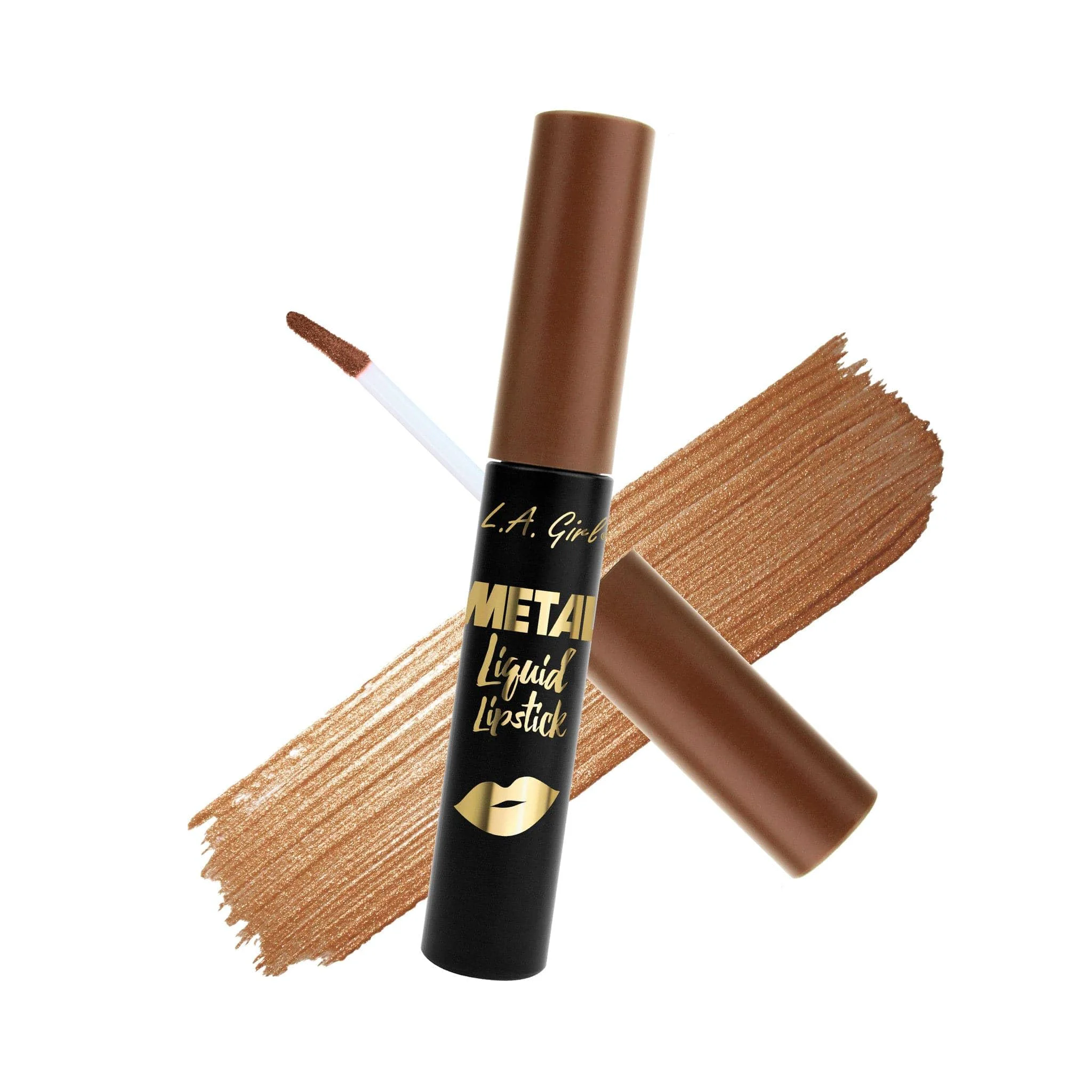Relaxed L.A. Girl Metal Liquid Lipstick Satin Gold GML852 Premium