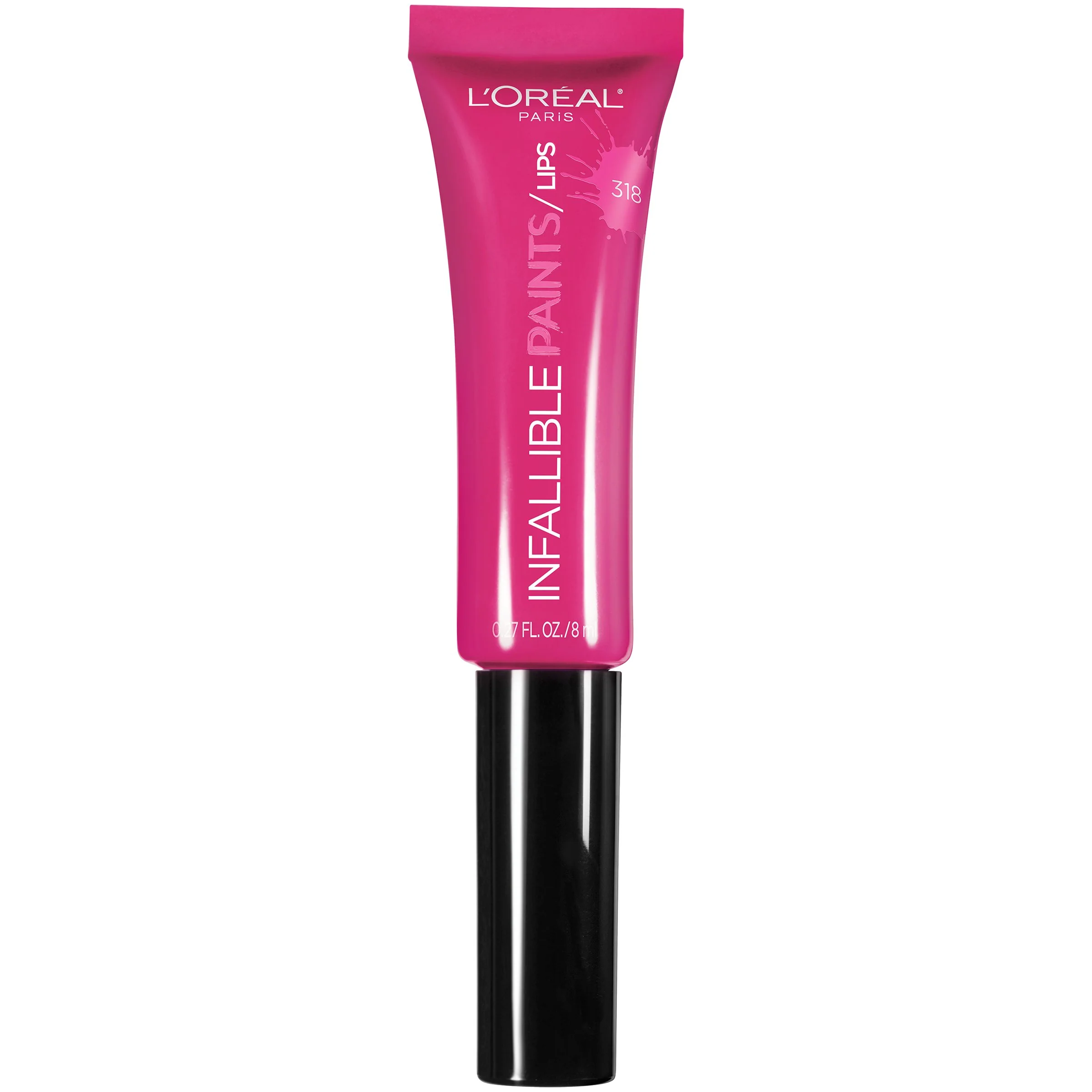 Specialty L'Oréal Paris Infallible PAINTS LIPS Fearless Fuschia 0.27 fl. oz. Functional