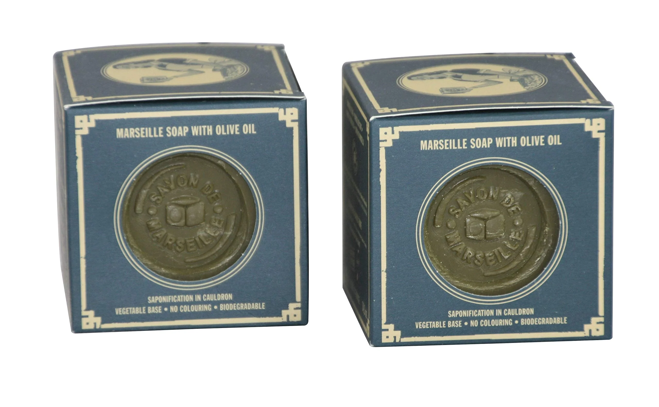 Enhanced Marius Fabre Marseille Olive Oil Boxed Soap 200g 7 oz - 2 Pack Sophisticated