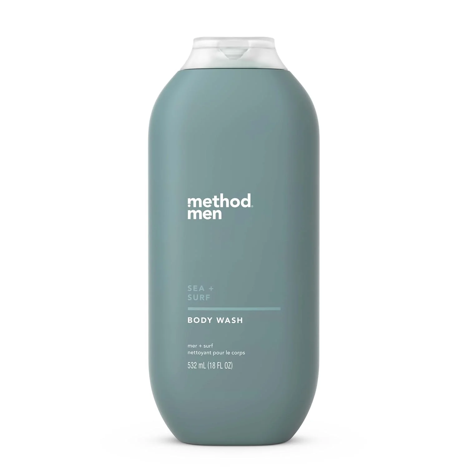 Crafted Method Men Body Wash Sea and Surf Scent Paraben and Phthalate Quick-Lathering Cleansers Cruelty 18 oz Pack of 1 Practical