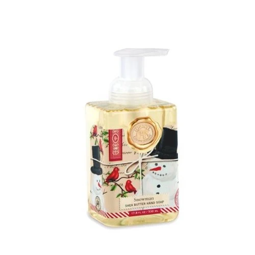 Convenient Michel Design Works Foaming Hand Soap Snowman 17.8 Fluid Ounce Artisan