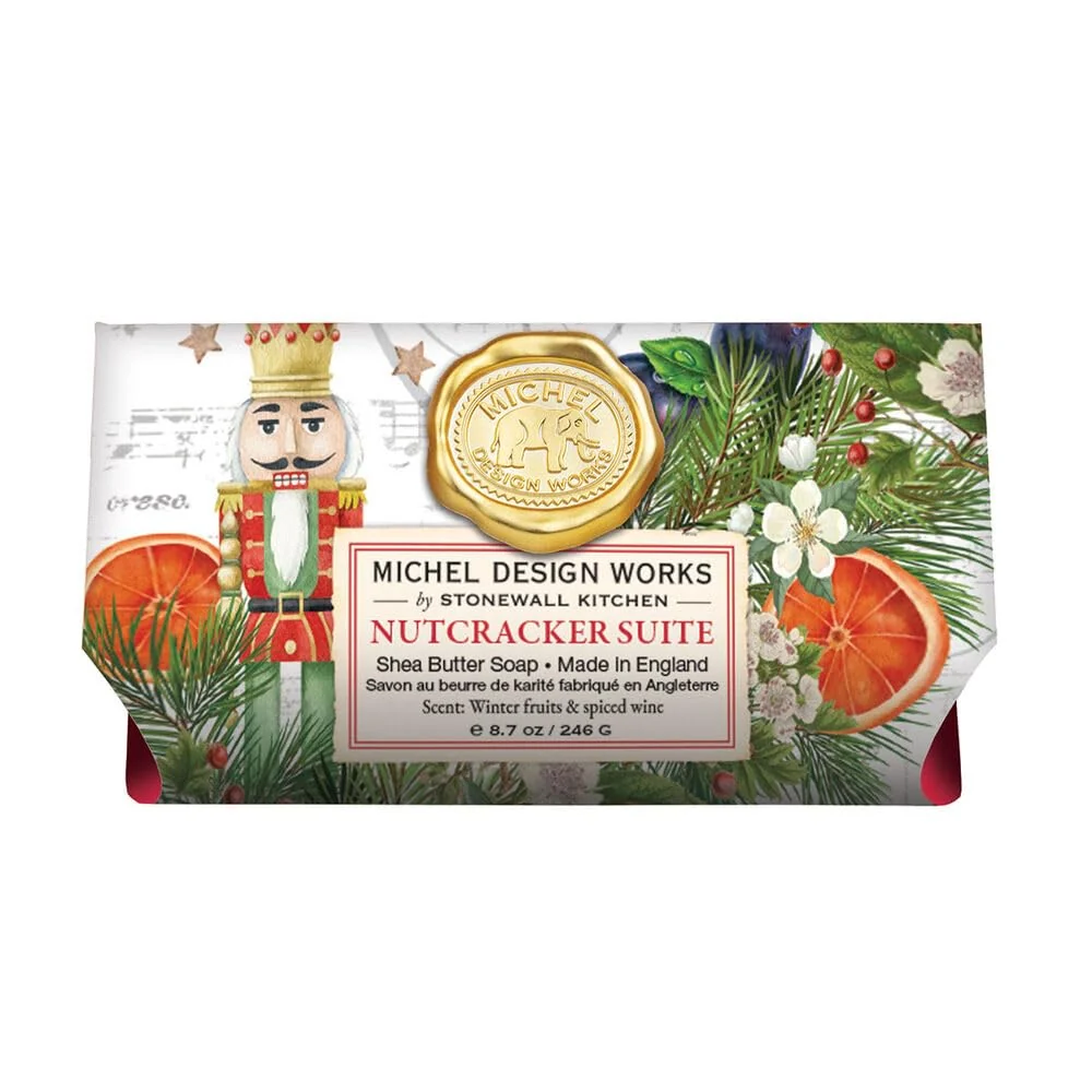 Healthy Michel Design Works Large Bath Soap Bar Nutcracker Suite Expertly Made