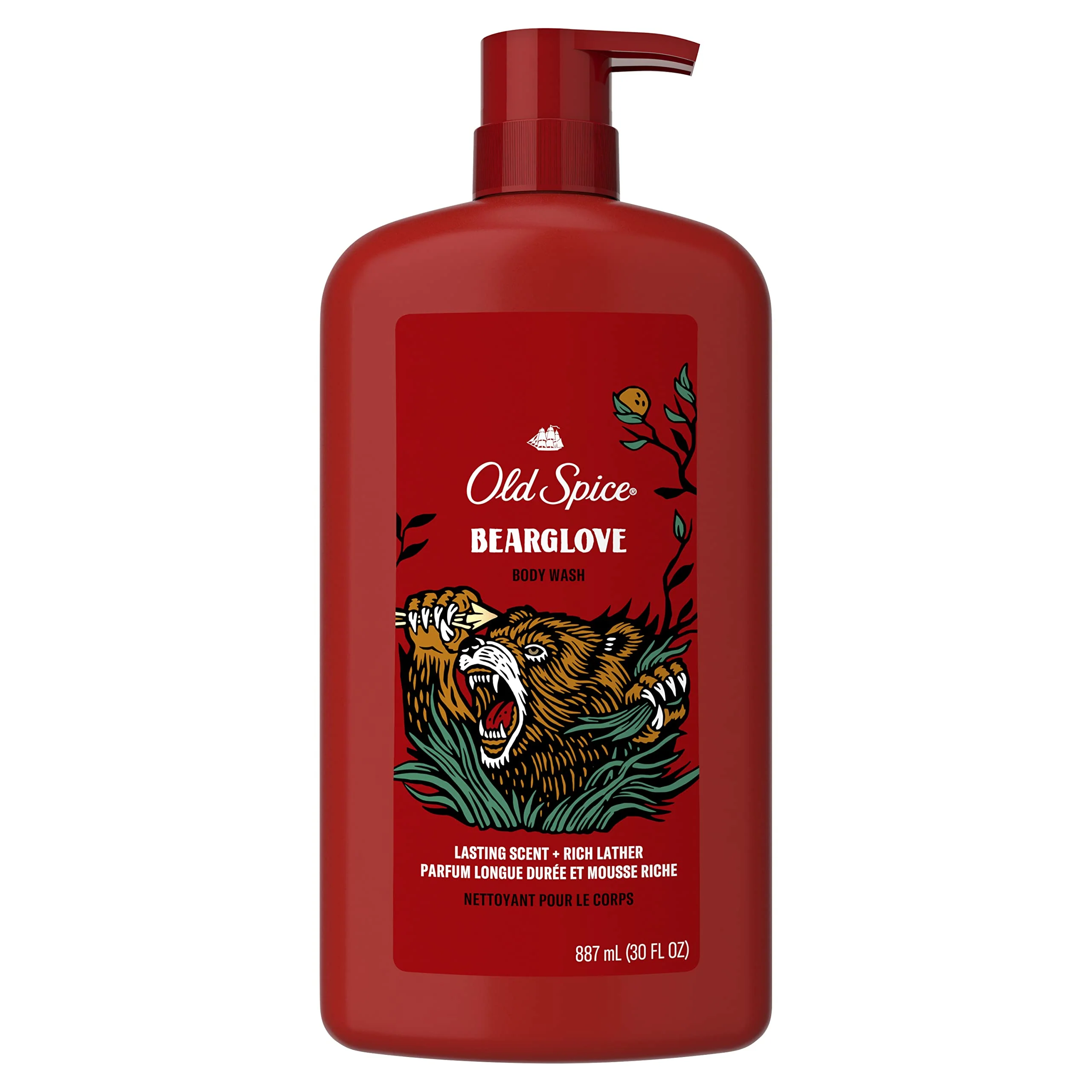 Top-Quality Old Spice Bearglove 30 oz Powerful