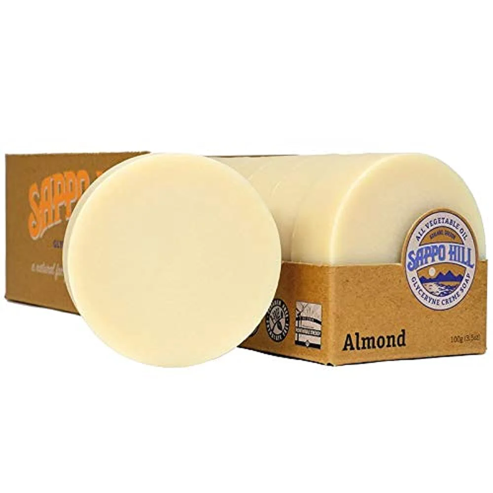 Original Design Sappo Hill Natural Glycerine Soap No Color or Fragrance - 3.5 oz - Case of 12 Authentic