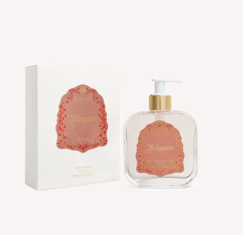 Recyclable Santa Maria Novella Melograno Bath Gel Glass Excellent