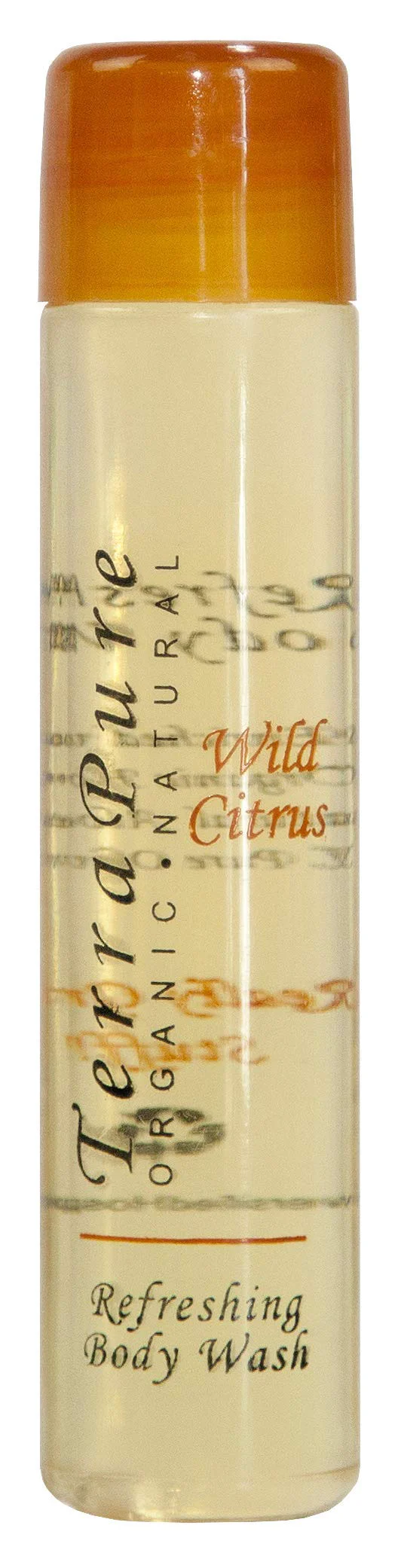 Functional Terra Pure Wild Citrus Body Wash Travel Size Hotel 1 oz Case of 125 Classic