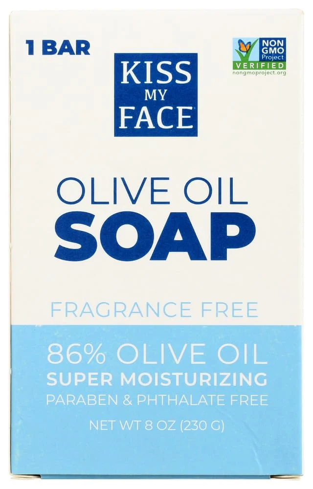 Contemporary Bar Soap Pure Olive Oil Recyclable
