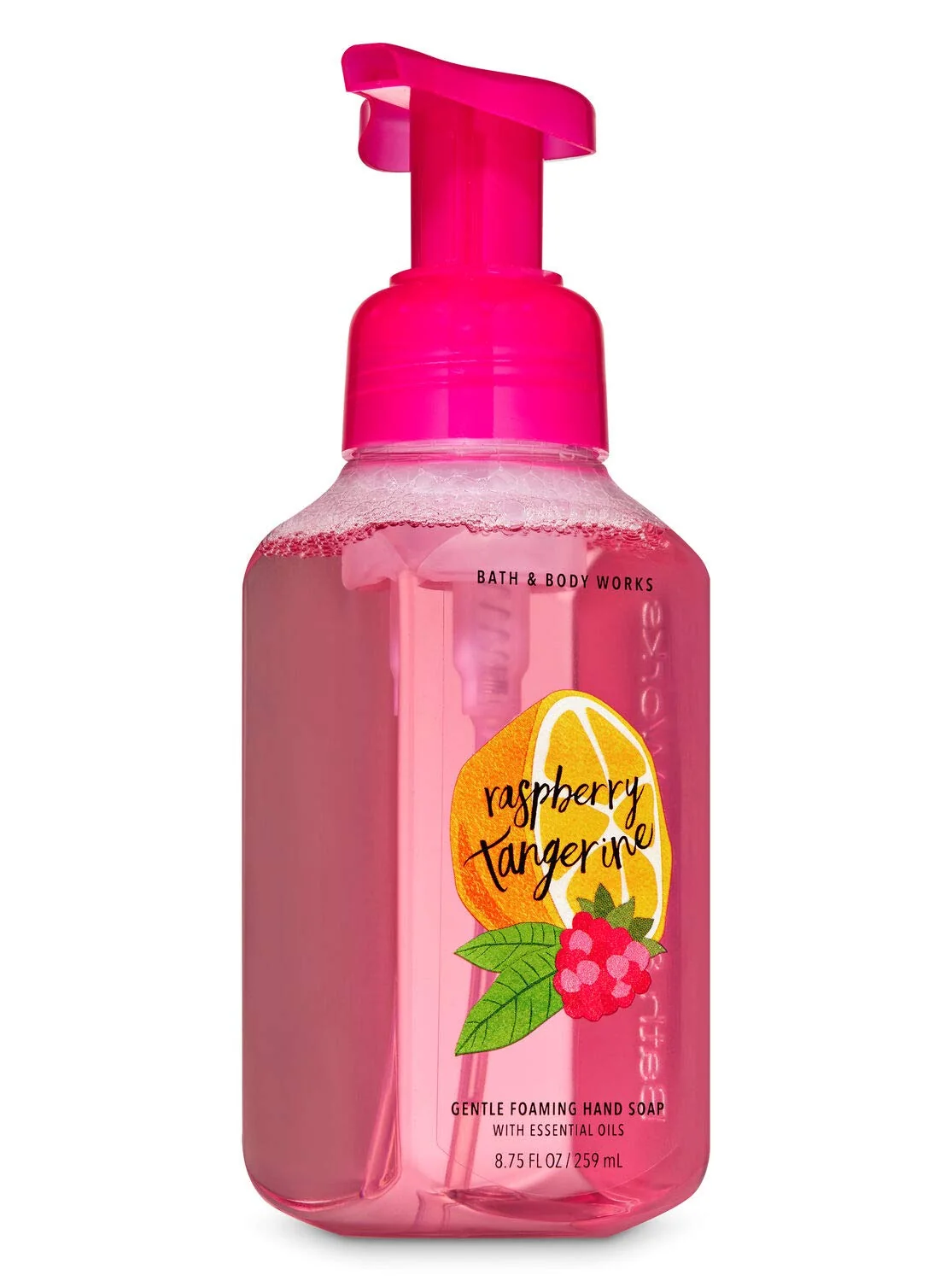 Top-Quality Bath and Body Works Raspberry Tangerine Foaming Hand Soap 8.75 Ounce Artisan