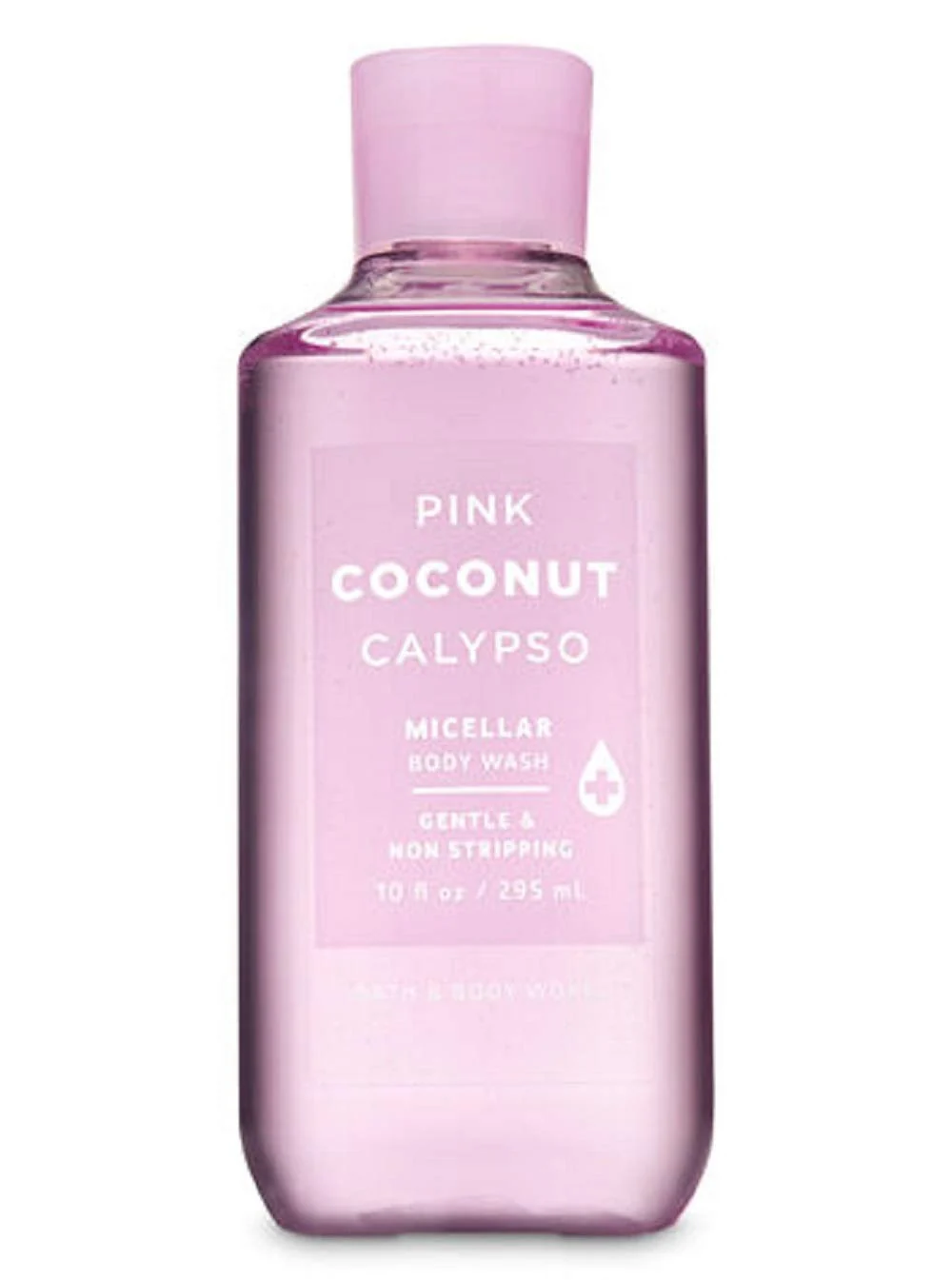Specialty Bath and Body Works Pink Coconut Calypso Micellar Shower Gel Wash 10 Ounce Premium