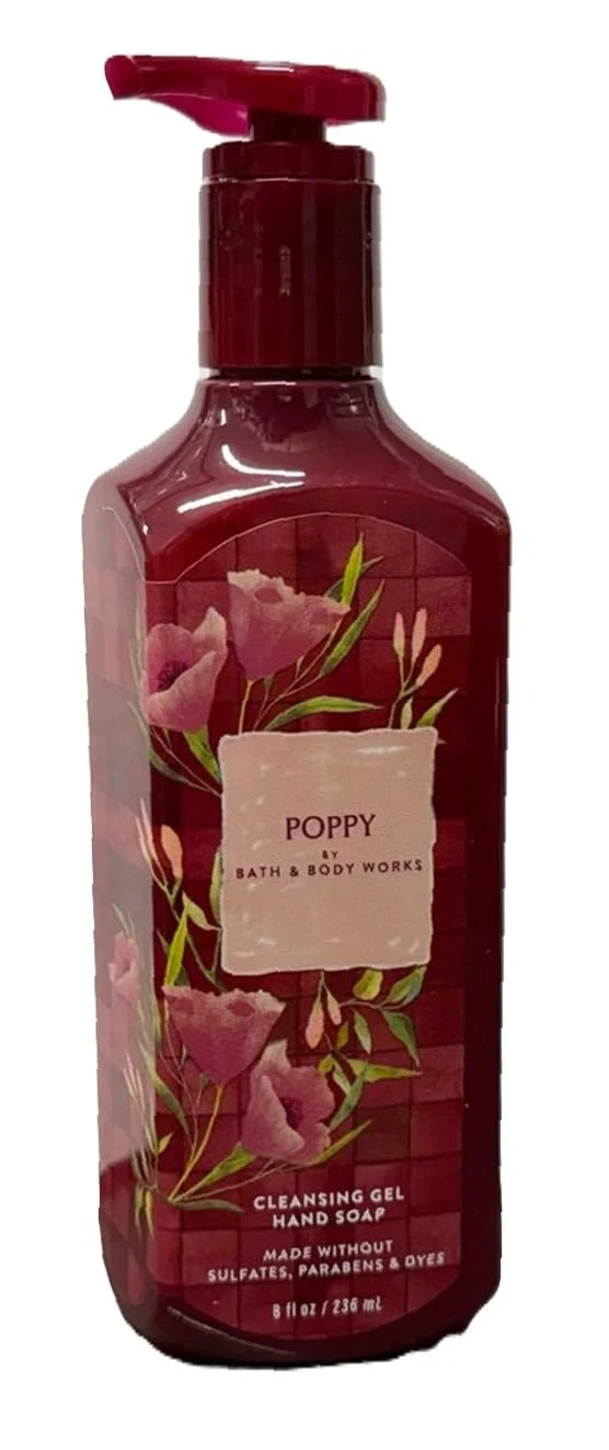 Solid Bath Body Works Cleansing Gel Hand Soap - 8 fl oz Poppy High-Performance