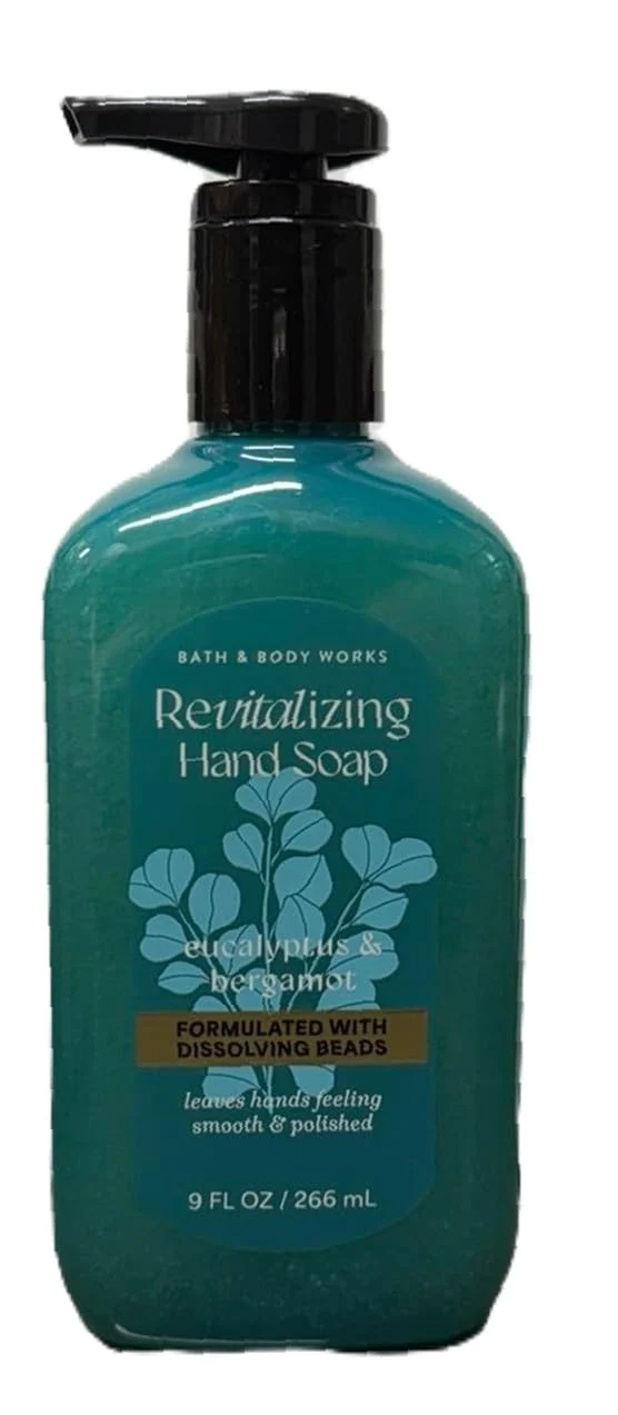 Safe Bath Body Works Revitalizing Hand Soap - 9 fl oz Eucalyptus and Bergamot Sophisticated