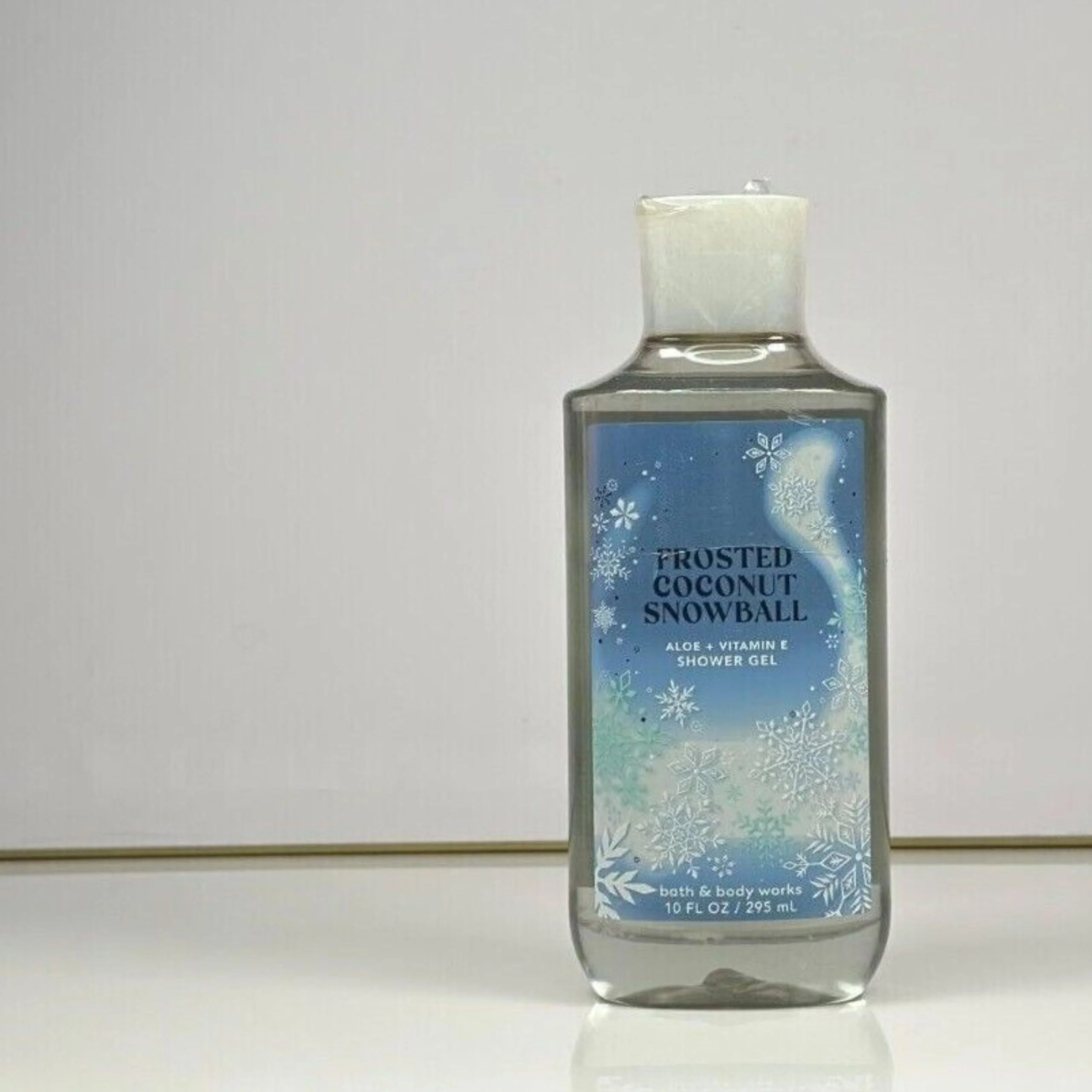 Specialty Bath Body Works Shower Gel Gift Set of 2 10oz Each Frosted Coconut Snowball Artisan