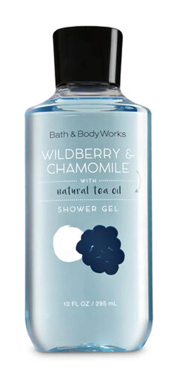 Original Bath Body Works Wildberry Chamomile Shower Gel 10 fl oz 295 mL Clean