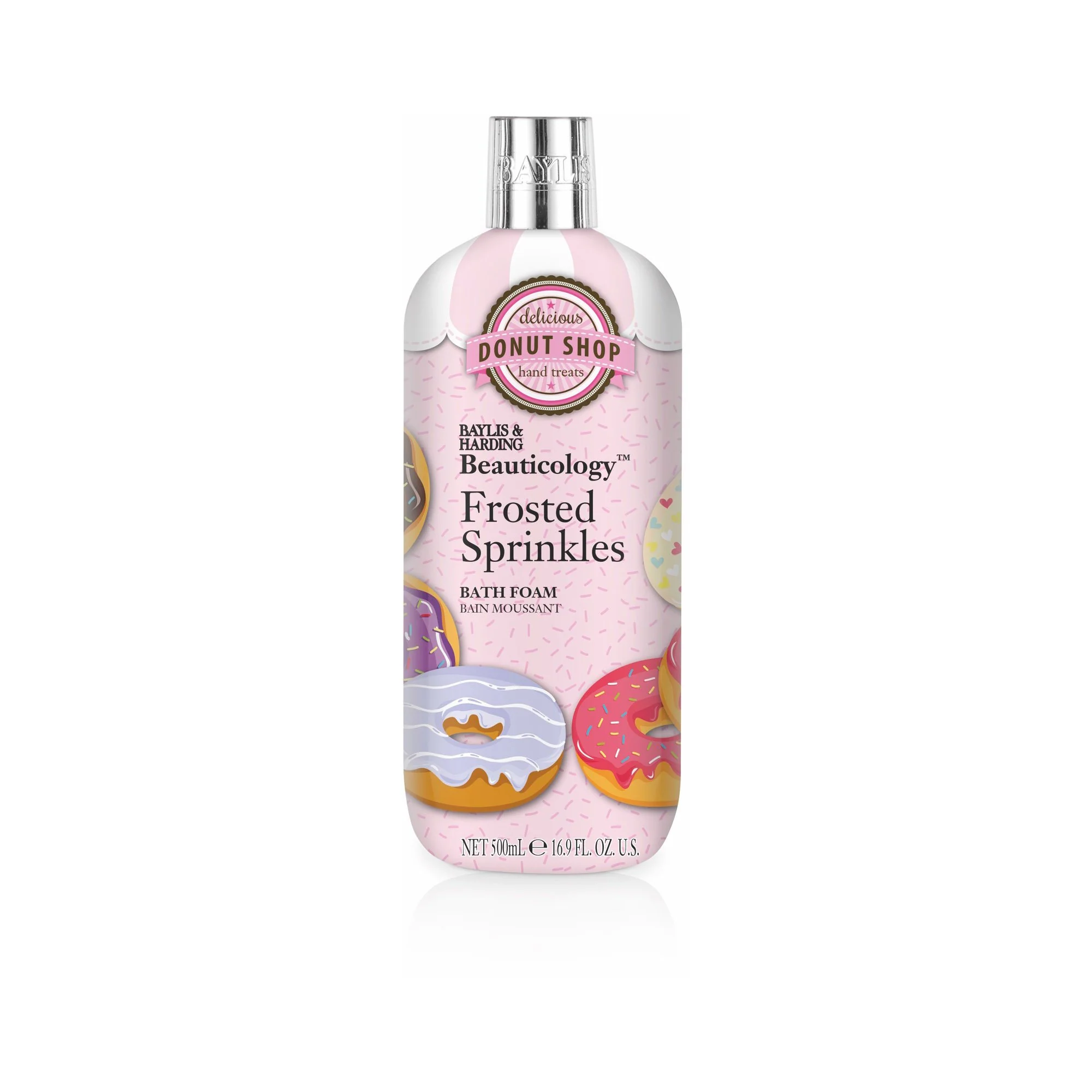 Green Baylis Harding Beauticology Frosted Sprinkles Bath Crème 500 ml World-Class