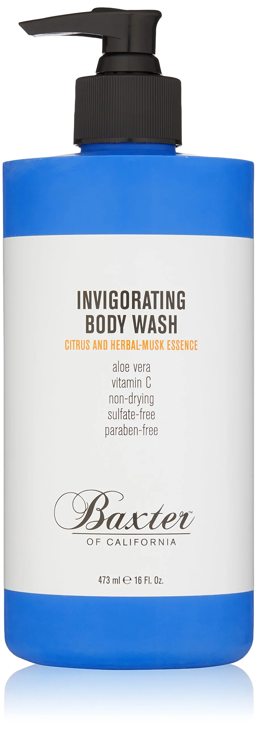 Original Design Baxter of California Invigorating Body Wash for Men Citrus and Herbal Musk Essence All Skin Types 16 oz Dependable