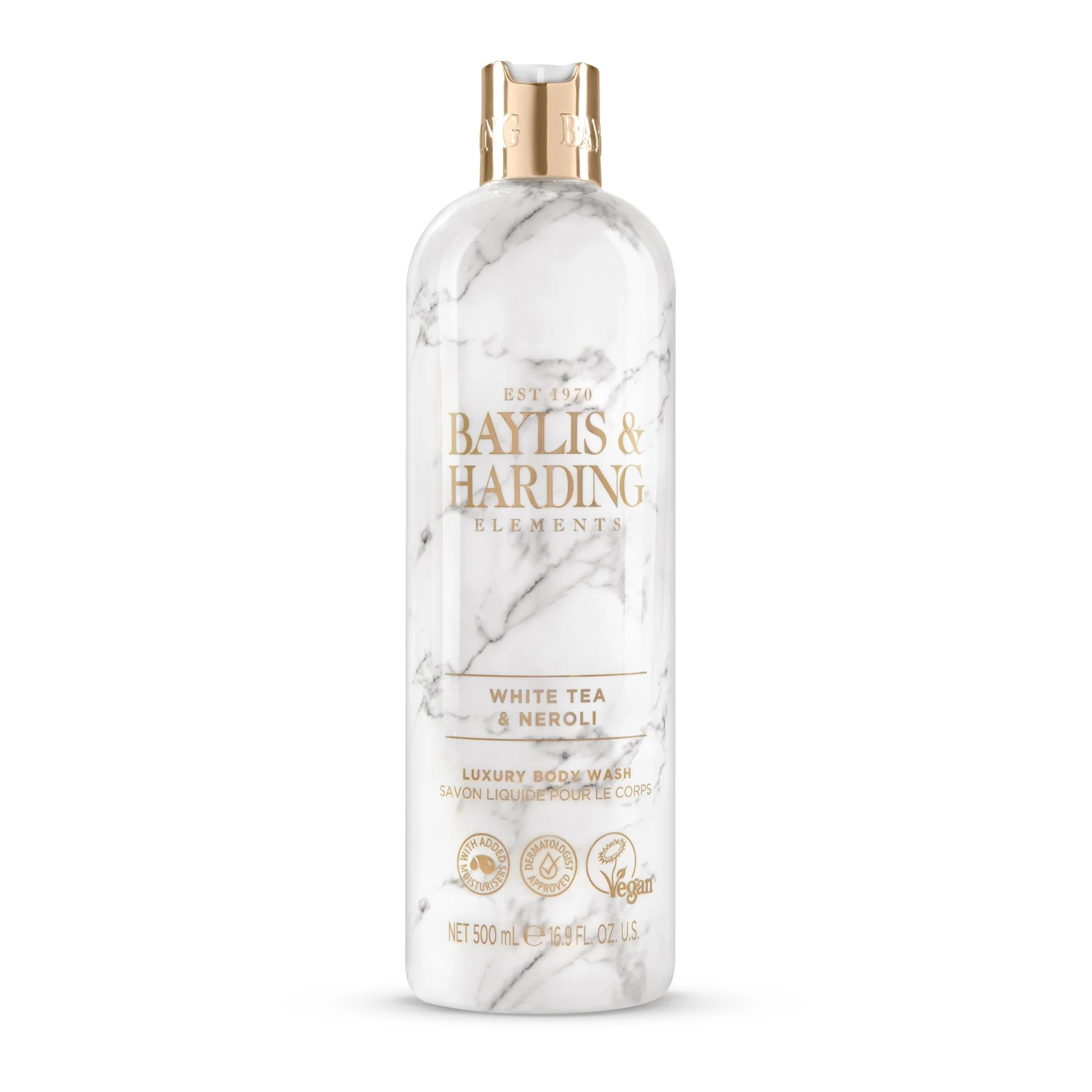Fast Baylis Harding Liquid Body Wash Soap Elements White Tea Neroli 16.9oz 500ml Contemporary