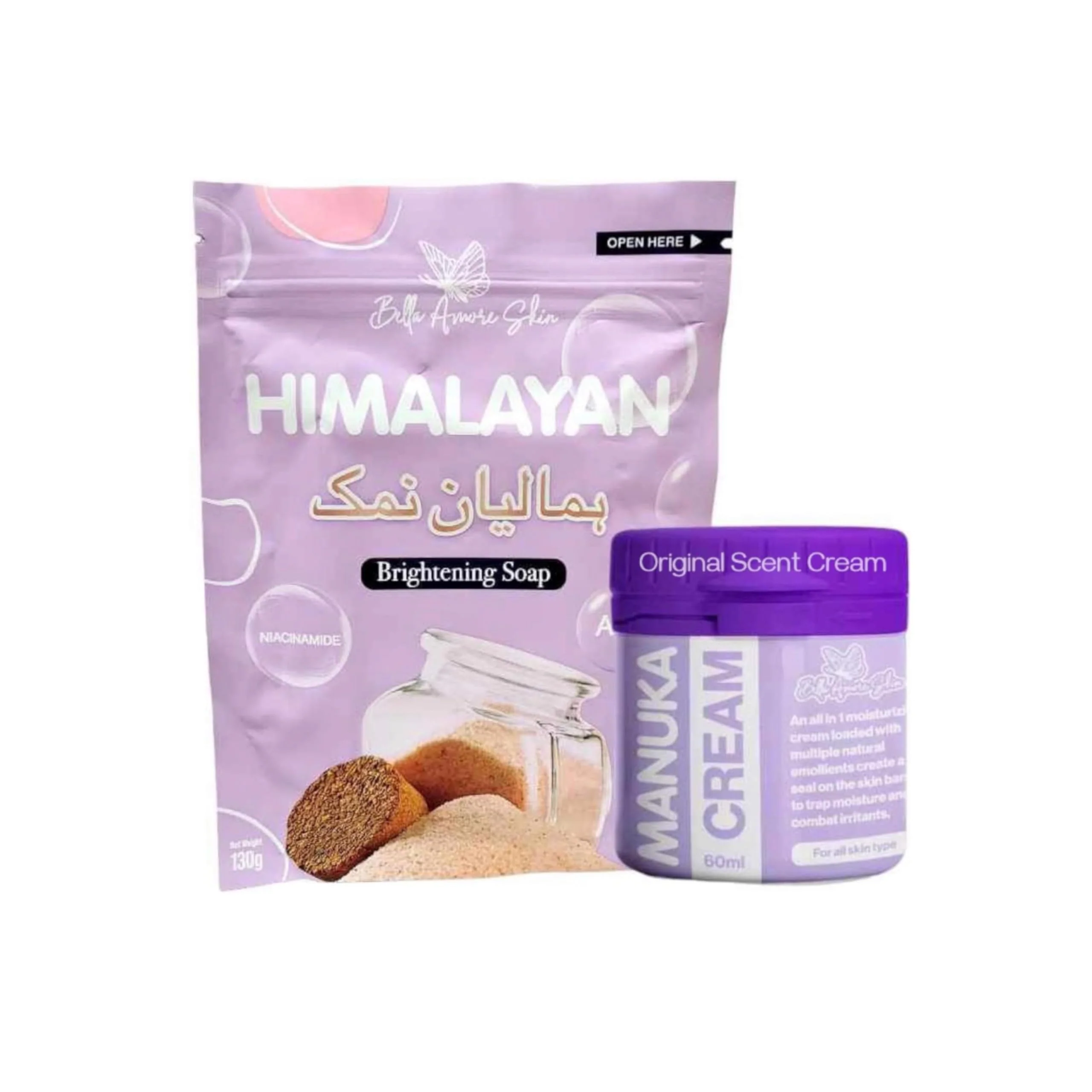 Quality Bella Amore Skin Himalayan Soap Manuka Cream Fragrance 1 Count Pack of 2 Classic