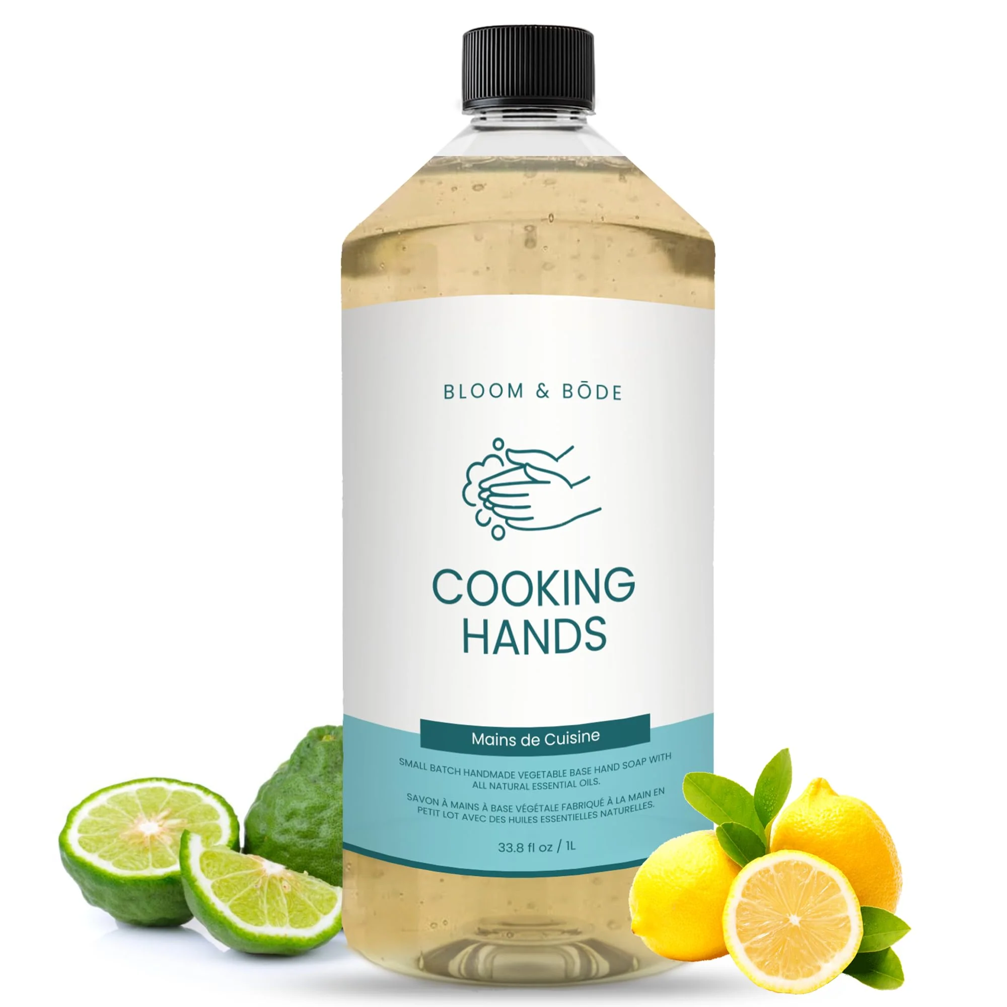 Consistent Bloom B de Luxury Liquid Hand Soap Refill - Natural Scented Hand Wash - Gentle Hand Soap with Essential Oils Aloe Vera - Moisturizing Handwash First-Class