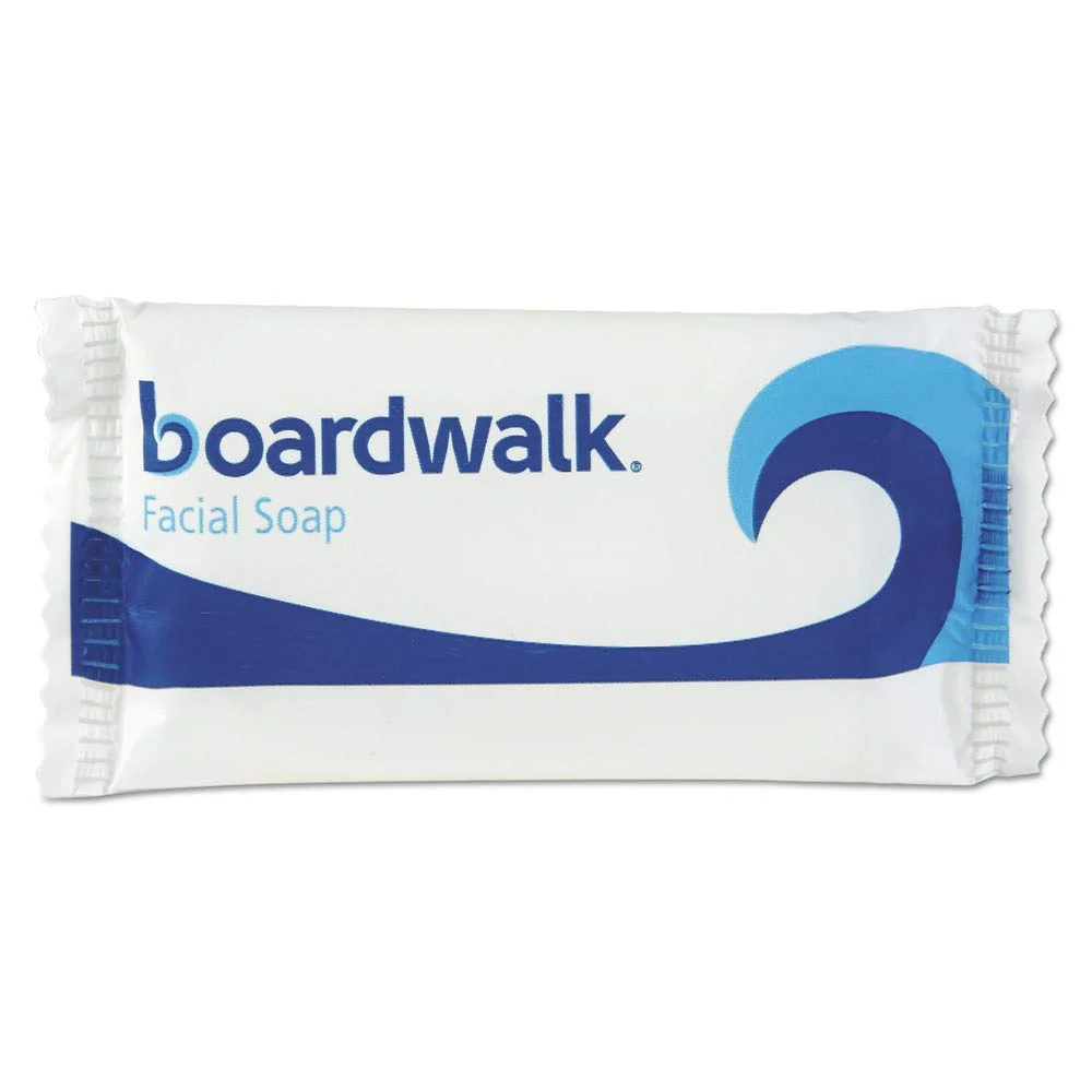 Durable Boardwalk Face and Body Amenity Soap Flow Wrapped Floral Scent 3 4 Bar 1 000 Carton Modern