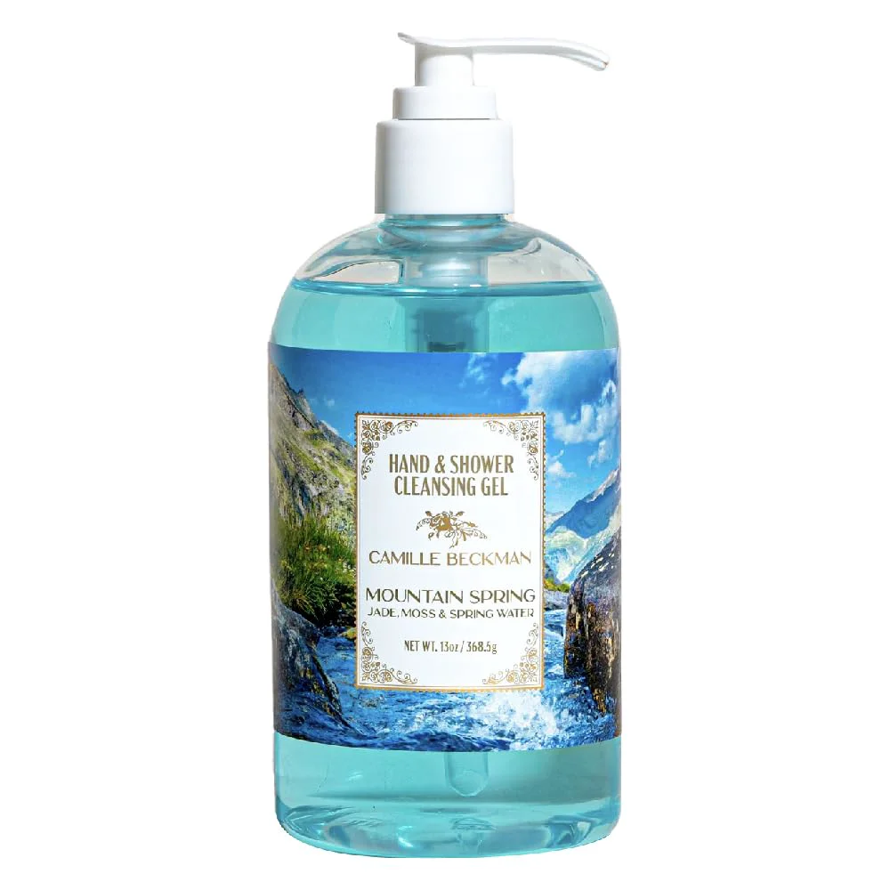Dependable Camille Beckman Hand and Shower Cleansing Gel Mountain Spring 13 Ounce Fine Crafted