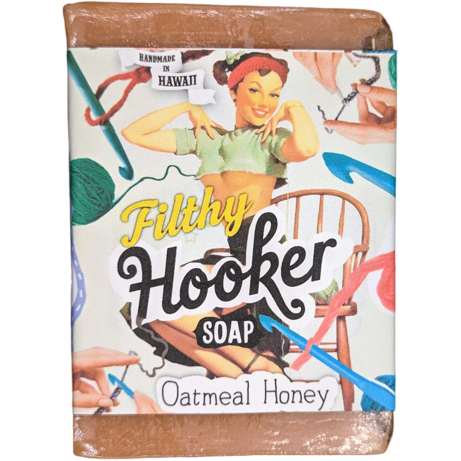 Verified Filthy Hooker BAR SOAP Cinnamon Hawaiian Honey Oats Vanilla Sophisticated