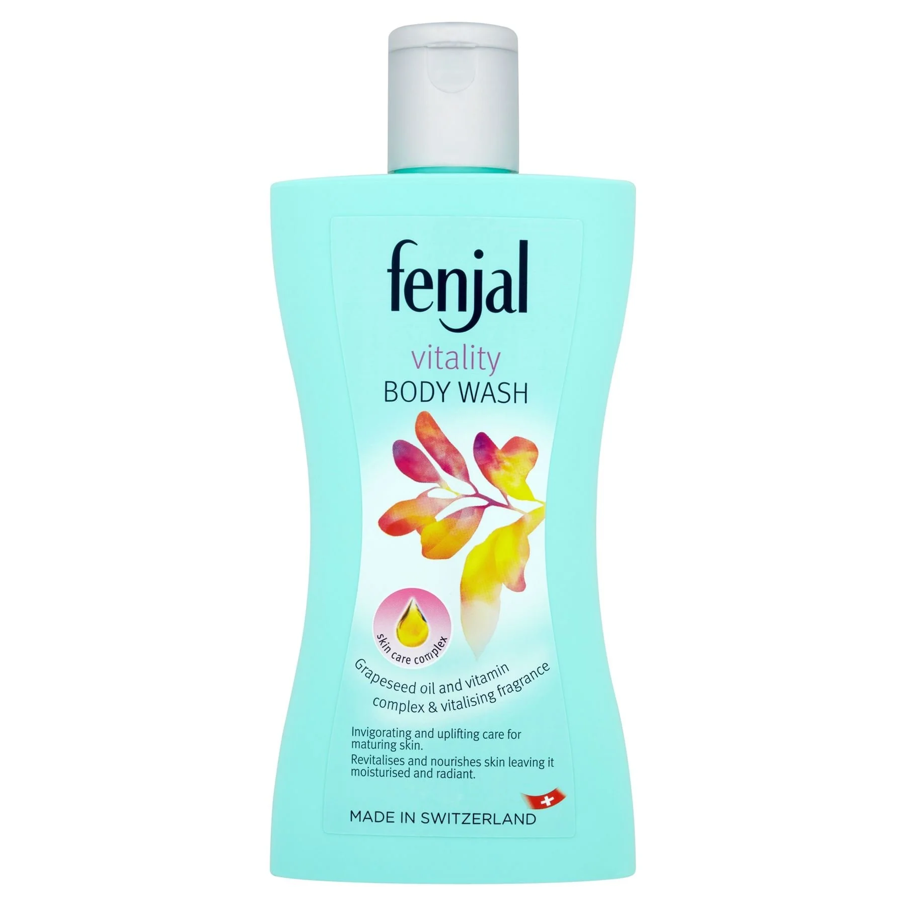 Certified Fenjal Vitality Body Wash 200ml Pack of 6 Superior