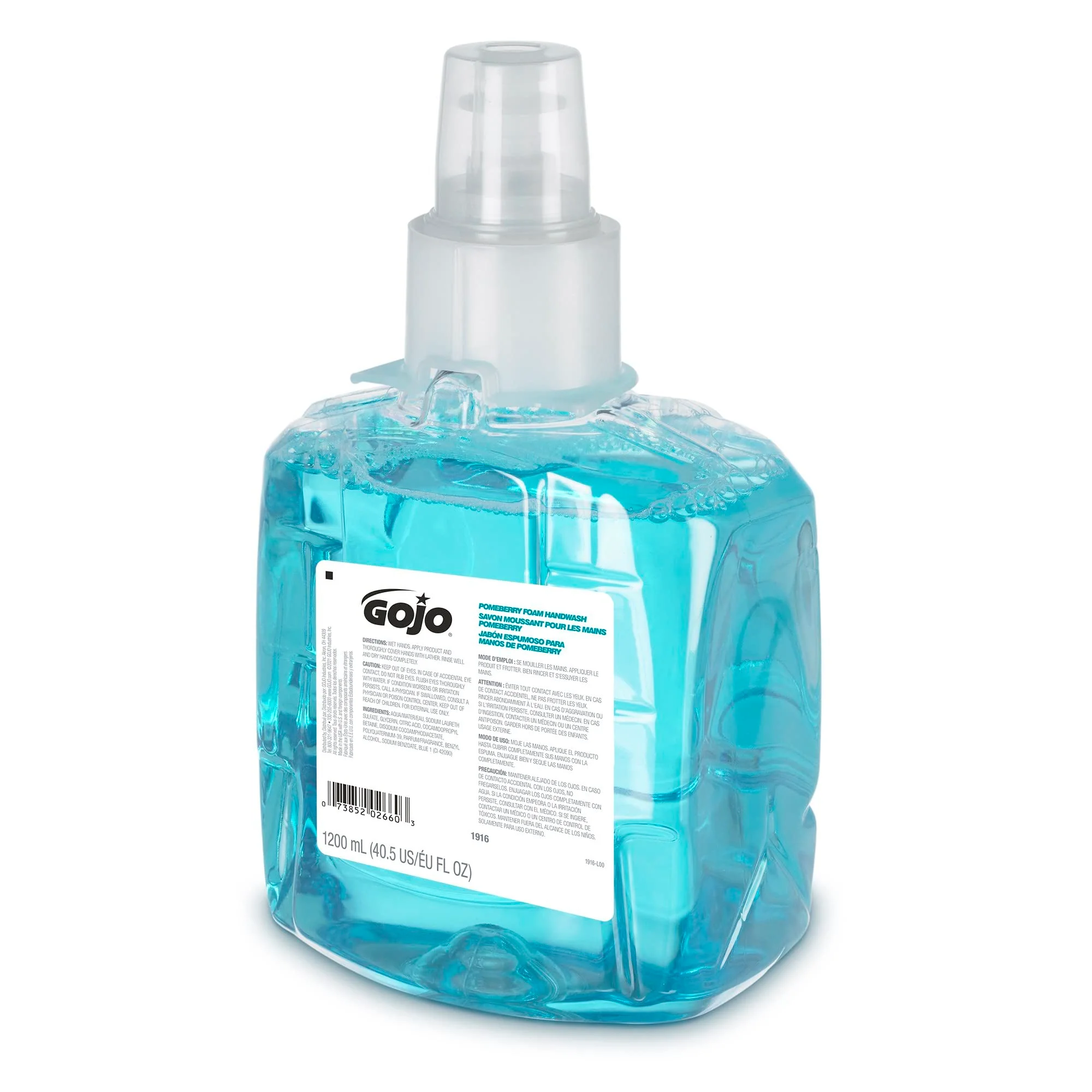 Top-Quality Foam Soap Refill Size 1200mL Blue Breathable