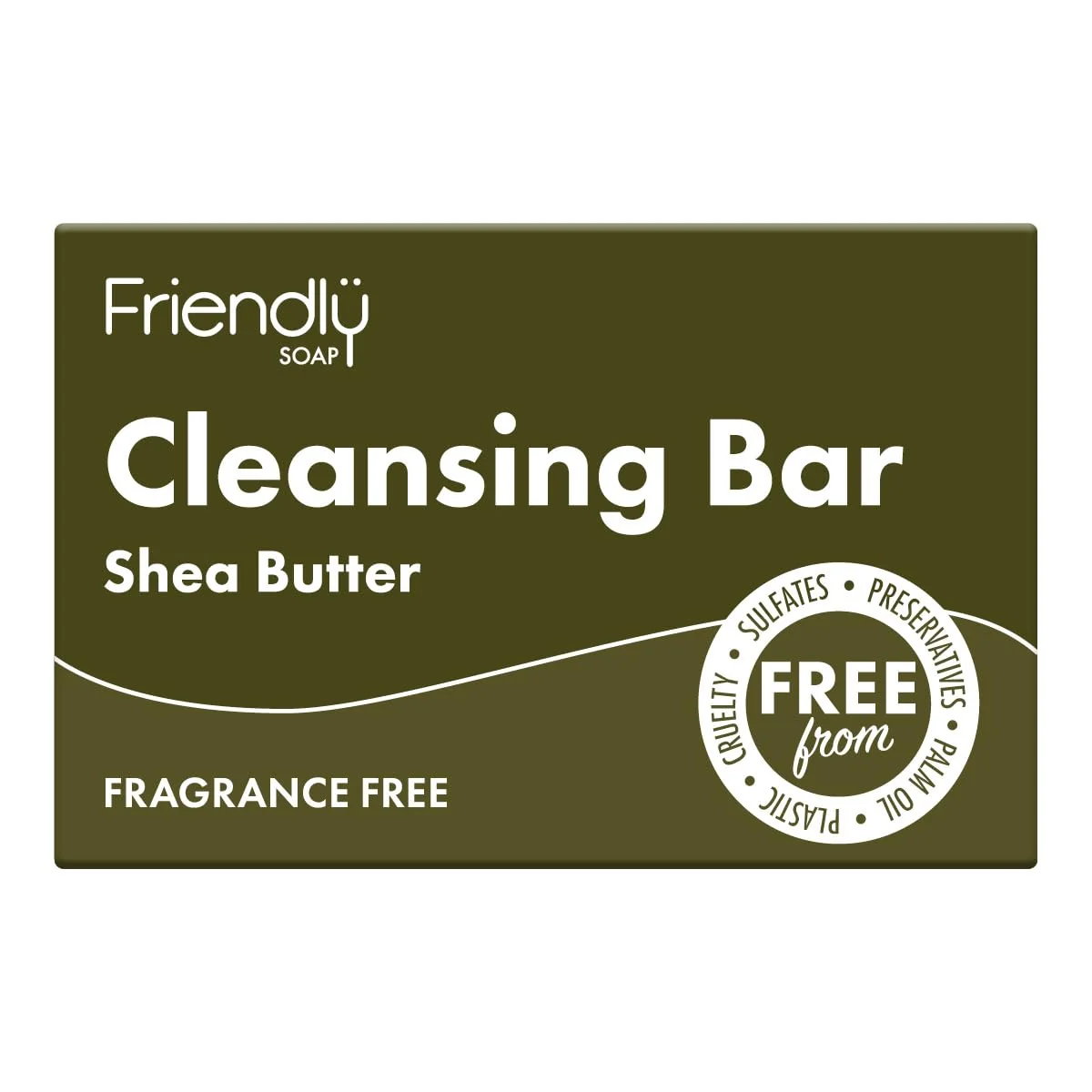 Premium Friendly Soap Natural Handmade Shea Butter Facial Cleansing Bar by Friendly Soap Classic