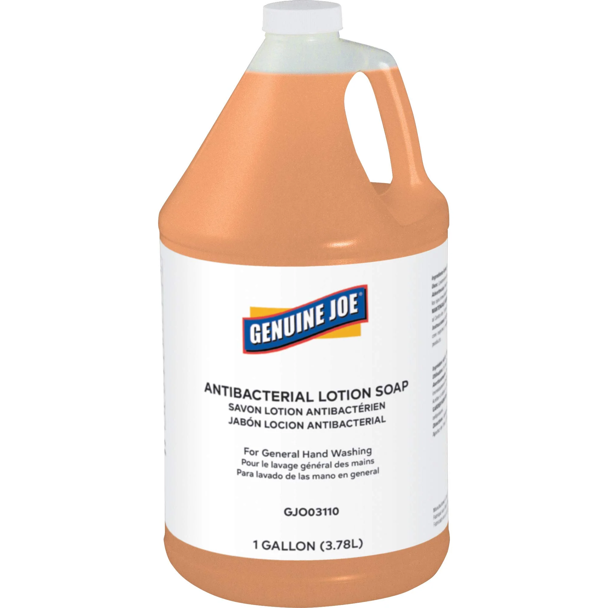 Durable Geniune Joe Antibacterial Lotion Soap Refill Orange Outstanding