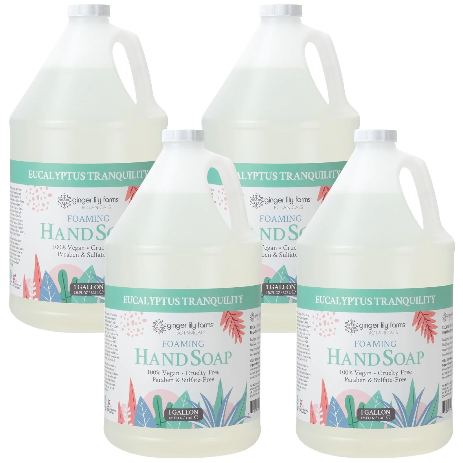 Official Ginger Lily Farms Botanicals All-Purpose Foaming Hand Soap Refill Soft