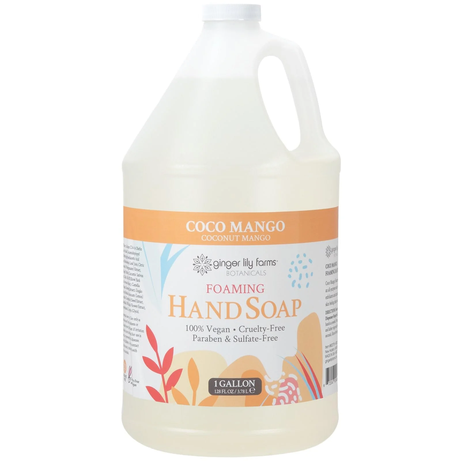 Elegant Ginger Lily Farms Botanicals All-Purpose Foaming Hand Soap Refill Easy-to-Use