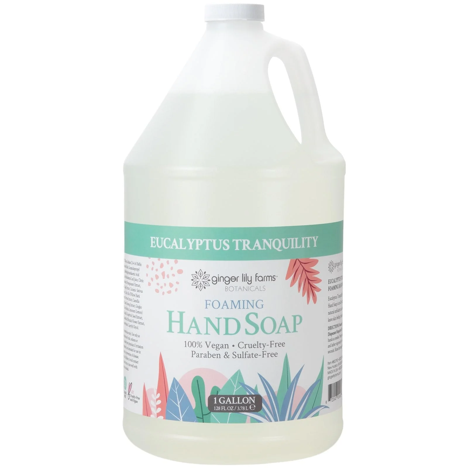 Environmentally Friendly Ginger Lily Farms Botanicals All-Purpose Foaming Hand Soap Refill Modern
