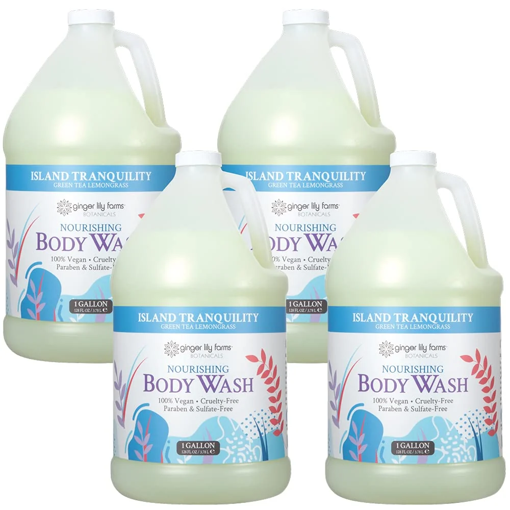 Convenient Ginger Lily Farms Botanicals Nourishing Body Wash Island Tranquility Prestigious