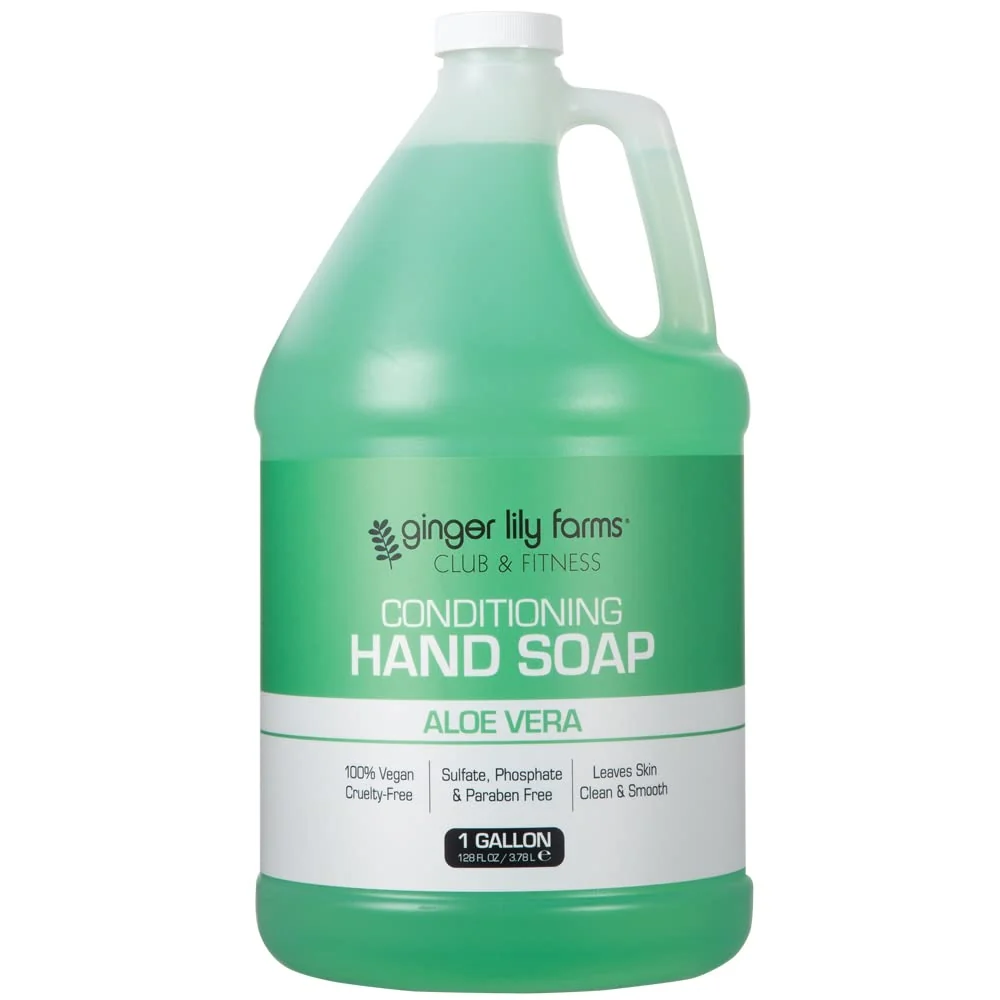 Recyclable Ginger Lily Farms Club Fitness Conditioning Liquid Hand Soap Refill Unique