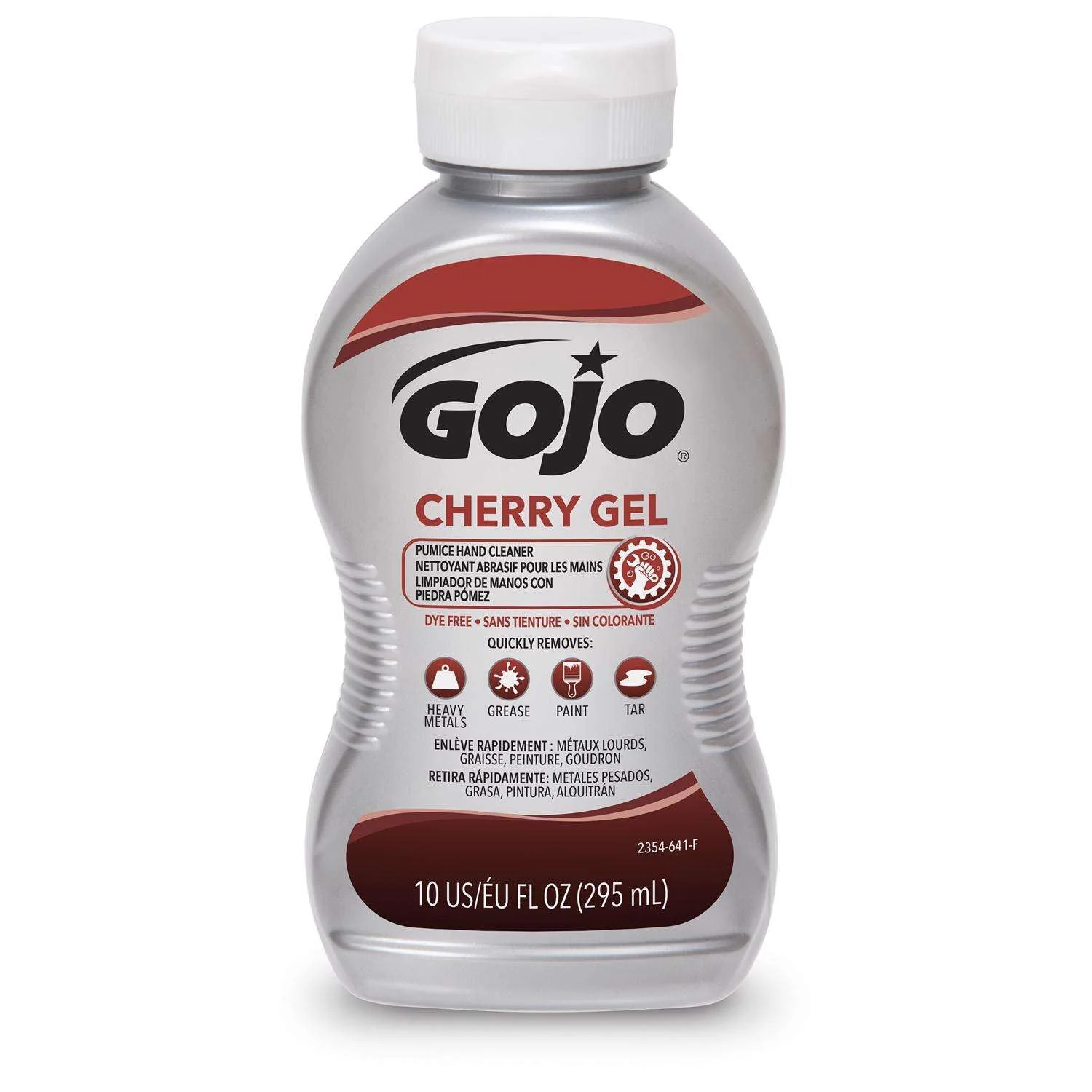 Expertly Made GOJO Cherry Gel Pumice Hand Cleaner Cherry Scent 10 Oz Bottle Dependable