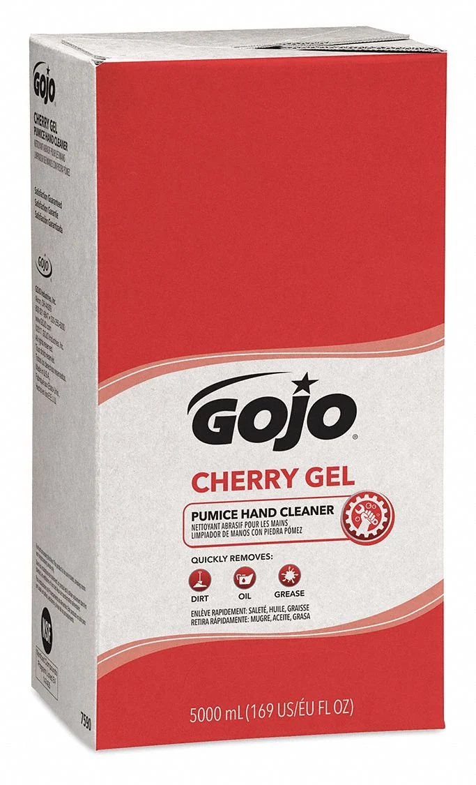 Breathable Gojo GOJ759002 - Cherry Gel Pumice Hand Cleaner Durable