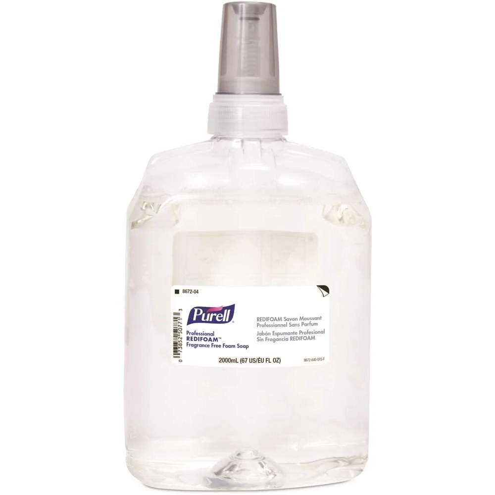 Dependable GOJO Industries 8672-04 2000 ml Purell Professional Fragrance Foam Soap Top-Quality