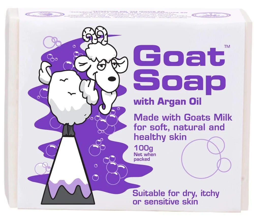 First-Class Goat Soap with Argan Oil 3.5 oz Traditional