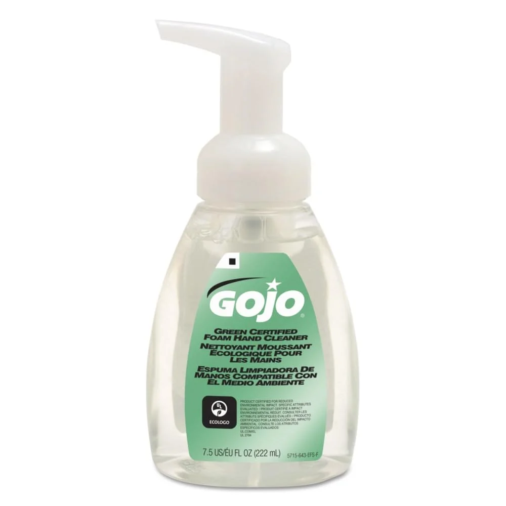 Fine Green Foam Hand Cleaner Fragrance- Clear 7.5 oz Pump Bottle Top-Quality