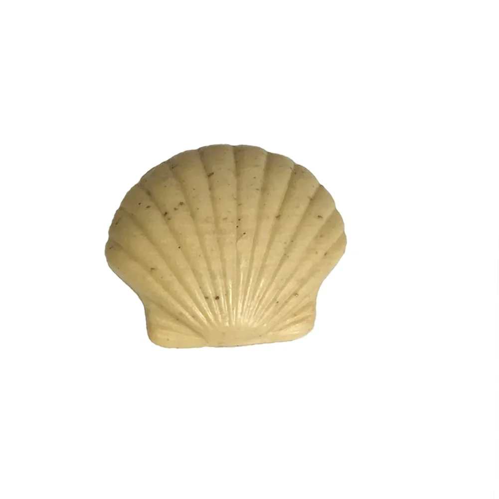 Reusable Greenwich Bay - 4.3 oz. Seashell Scented Shea Butter Soap - Driftwood High-Grade